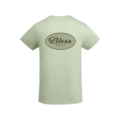 Camiseta Verde Mist Wash Out Logo